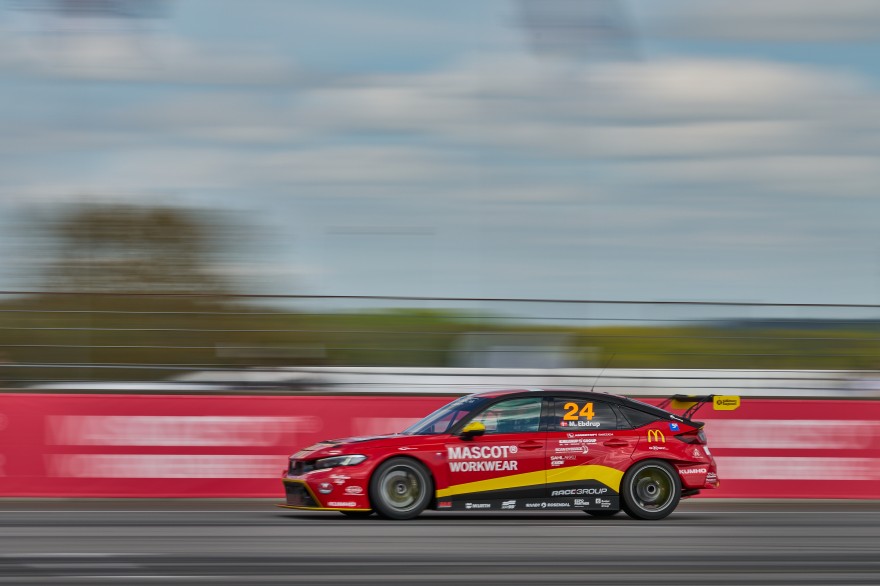 Ebdrup urørlig i TCR kvalifikationen.
(Foto: TCR Denmark)